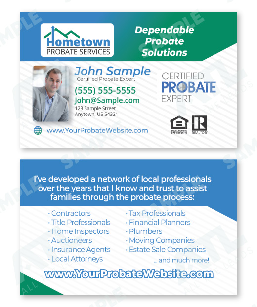 Dependable Solutions Business Card Design